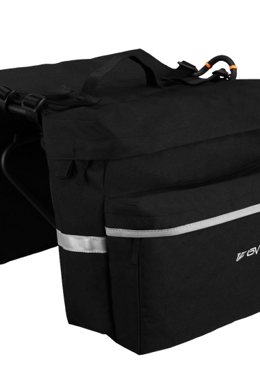 BV Bicycle Panniers with Adjustable Hooks and Carrying Handle