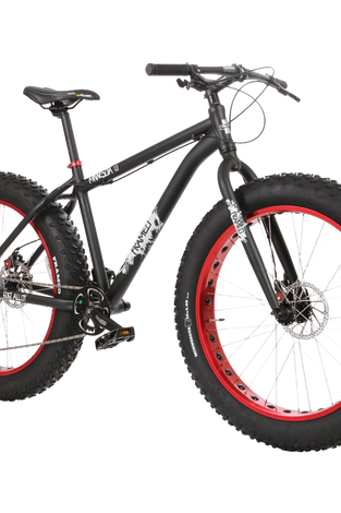 Framed Minnesota 1 Fat Bike Black-Red Mens