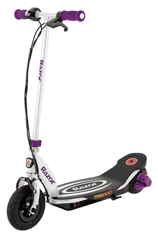 Kids RideOn Electric Motorized Scooter with Helmet