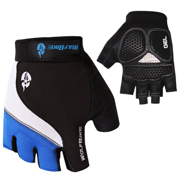WOLFBIKE Non-Slip Gel Pad Gloves  Sportswear Bike Bicycle Cycling