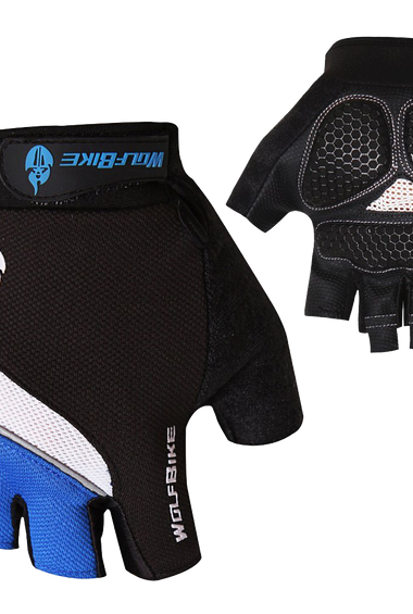 WOLFBIKE Non-Slip Gel Pad Gloves  Sportswear Bike Bicycle Cycling